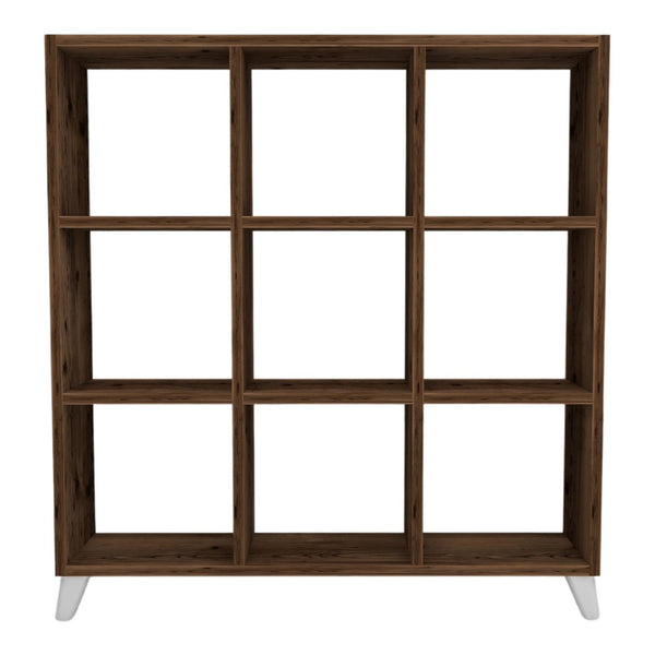 Libreria 'Svedala' Scaffale da Terra con 9 Scomparti Aperti a Forma di Cubo Mobile Espositore - Vari Colori [en.casa] 