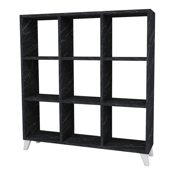 Libreria 'Svedala' Scaffale da Terra con 9 Scomparti Aperti a Forma di Cubo Mobile Espositore - Vari Colori [en.casa] 
