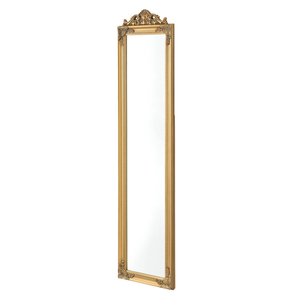 Specchio da Terra Arezzo a Figura Intera 160 x 40 cm Cornice in Eucalipto [en.casa]