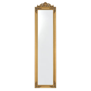 Specchio da Terra Arezzo a Figura Intera 160 x 40 cm Cornice in Eucalipto [en.casa]