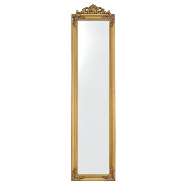 Specchio da Terra Arezzo a Figura Intera 160 x 40 cm Cornice in Eucalipto [en.casa]