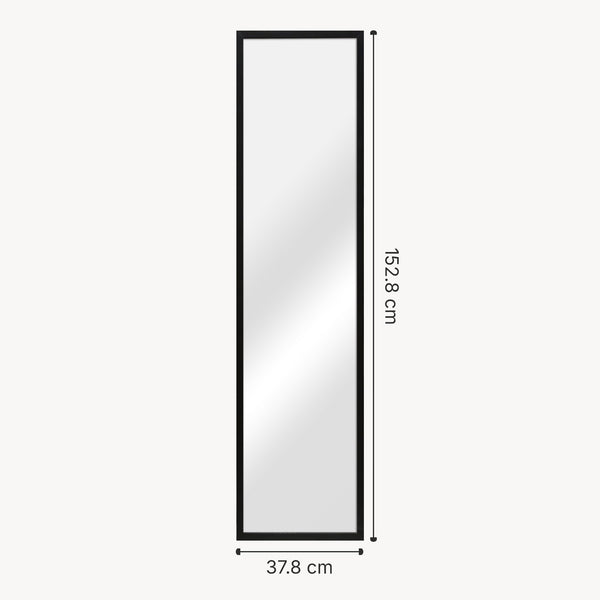 Specchio da terra Giovinazzo 150x35 cm inclinabile in vari colori [en.casa]