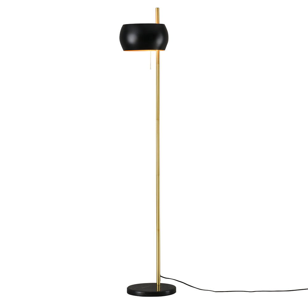 Lampada da terra Luton Nero/Oro [lux.pro]