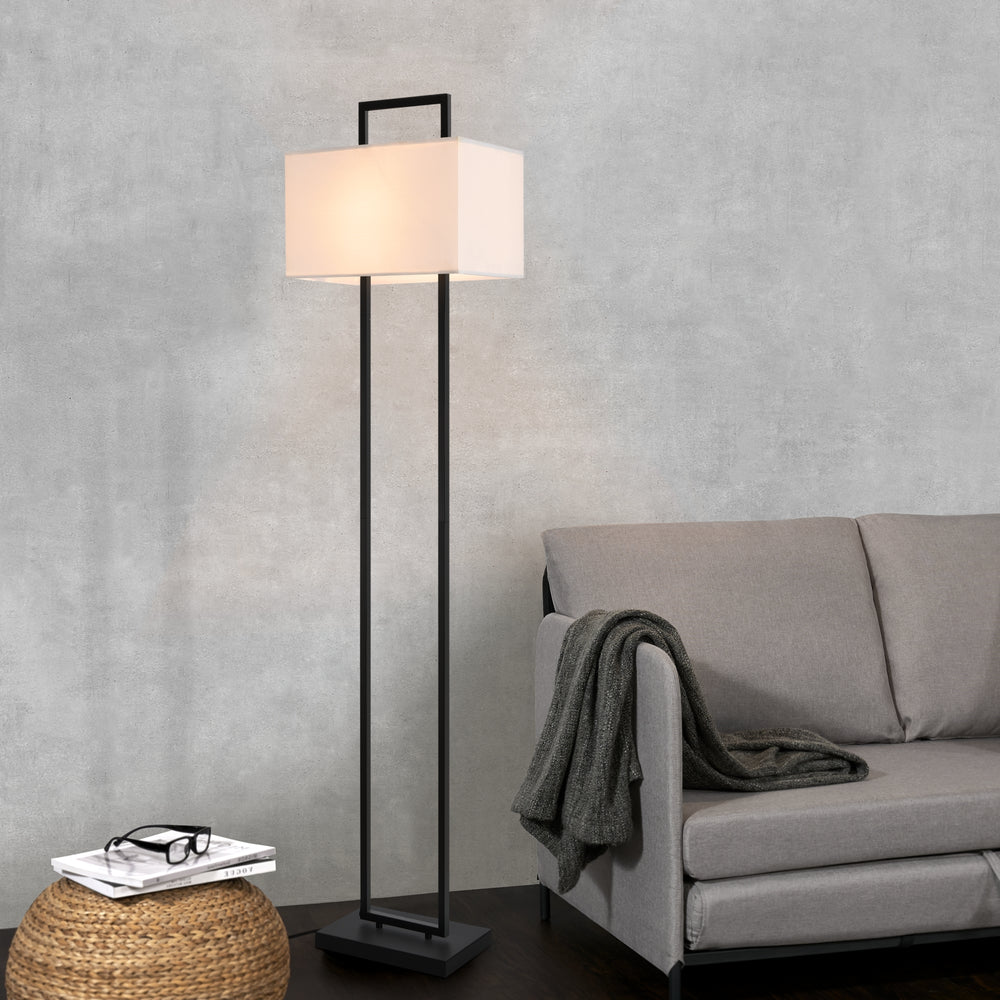 Lampada da terra Sigdal Nero / Bianco [lux.pro] - premiumXL