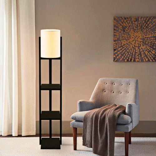 Lampada da terra Rotherham Nero / Crema [lux.pro]