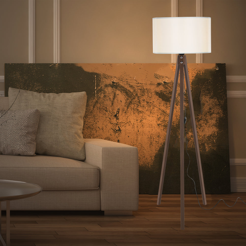 Lampada da terra Rochester E27 in diversi colori [lux.pro] - premiumXL