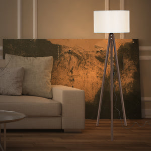 Lampada da terra Rochester E27 in diversi colori [lux.pro] - premiumXL