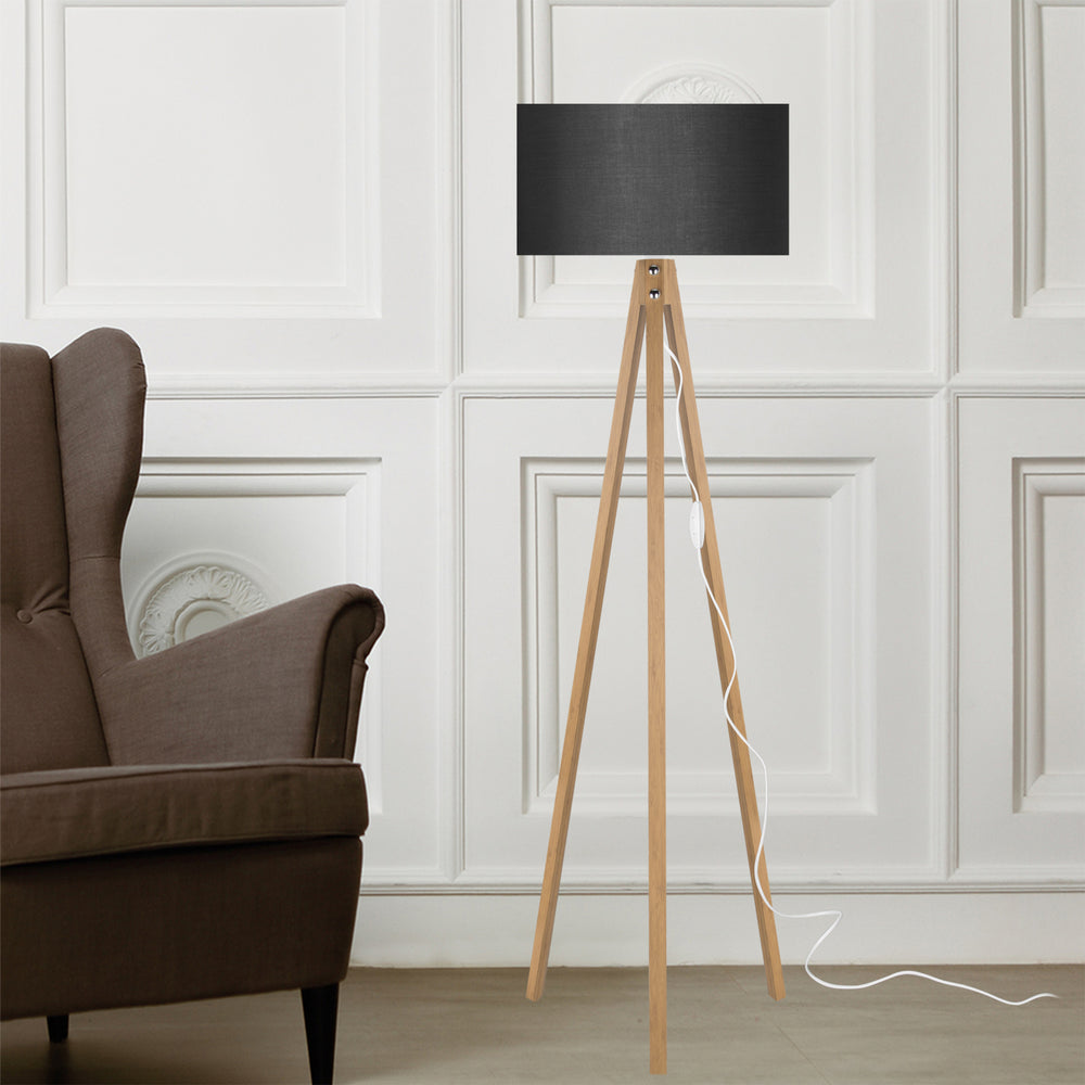 Lampada da terra Rochester E27 in diversi colori [lux.pro] - premiumXL