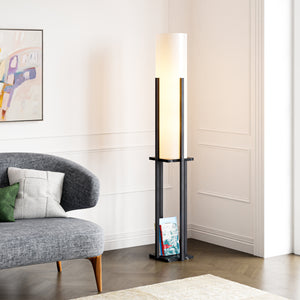 Lampada da terra Gisborne con ripiano [lux.pro] - premiumXL