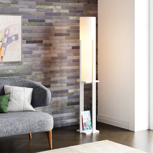 Lampada da terra Gisborne con ripiano [lux.pro] - premiumXL