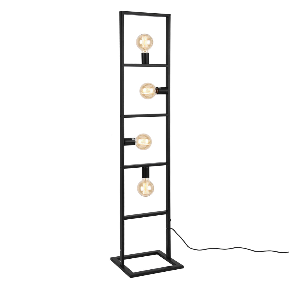 Lampada da terra Plauen 142x31x31 cm Max 60W E27 lux.pro - premiumXL