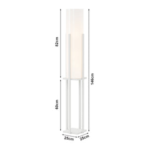 Lampada da Terra Gisborne Piantana a Scaffale - Vari Colori - lux.pro 