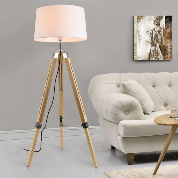Lampada da terra Karlsbad 145 cm in diversi colori lux.pro