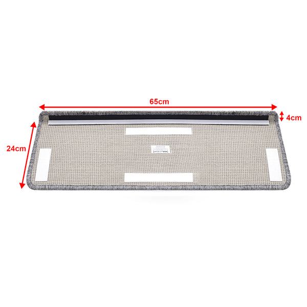 Set da 15 Tappeti Coprigradini per Scale Interne - Rettangolare [en.casa]