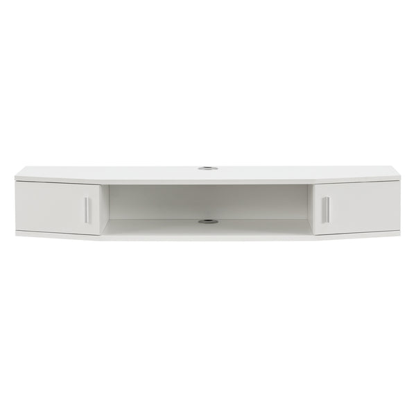 Mensola TV Tørring Sospesa a Muro 17,5 x 110 x 30 cm Vari Colori [en.casa] 