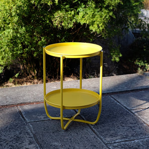Tavolino Sandefjord con Vassoio Rimovibile [en.casa]