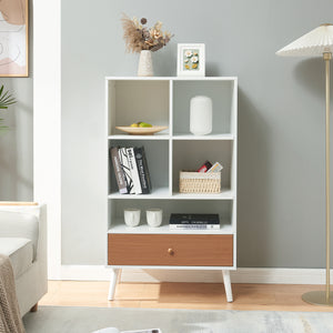 Libreria con cassetto Reyljand [en.casa]