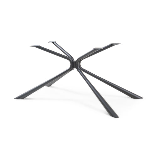 Struttura per tavolo Havosanlurg acciaio 160x70x72 cm nero [en.casa] - premiumXL