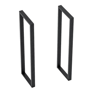 Struttura del tavolo Kauniainen set da 2 in acciaio 87x27 cm [en.casa]