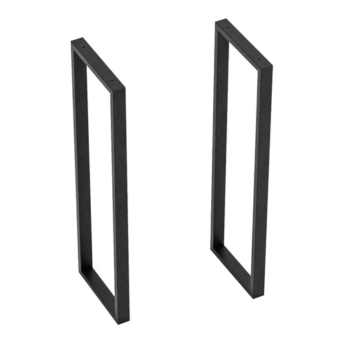 Struttura del tavolo Kauniainen set da 2 in acciaio 87x27 cm [en.casa]