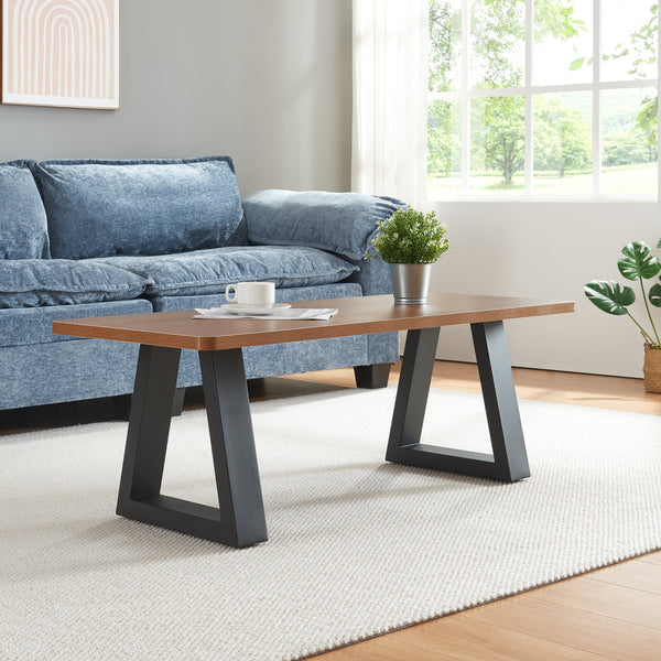 Struttura del tavolo set da 2 Greiling nero [en.casa]