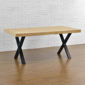 Struttura del tavolo Greith set da 2 a forma di X in vari colori e dimensioni [en.casa]