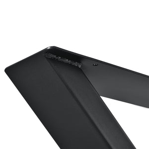 Set di 2 Gambe in Acciaio 'Greith' a Forma di X per Mobili Fai da Te - Vari Colori e Misure [en.casa]