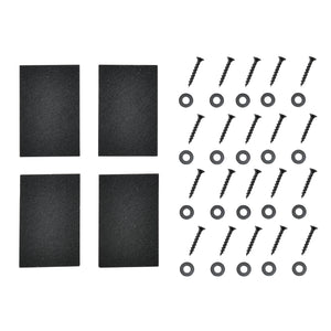 Set di 2 Gambe in Acciaio 'Greith' a Forma di X per Mobili Fai da Te - Vari Colori e Misure [en.casa]