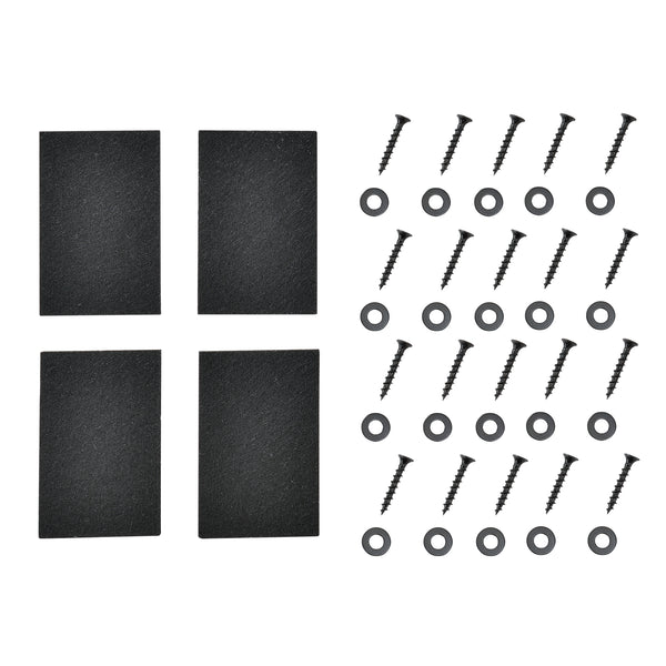 Set di 2 Gambe in Acciaio 'Greith' a Forma di X per Mobili Fai da Te - Vari Colori e Misure [en.casa]