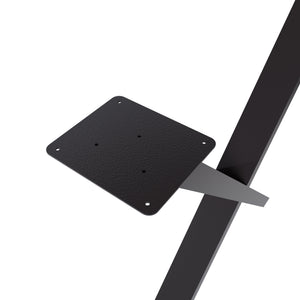 Set di 2 Gambe DIY 'Høng' 2 Gambe per Mobili 'Fai da te' a Forma di X - Nero, opaco - Varie Misure [en.casa]