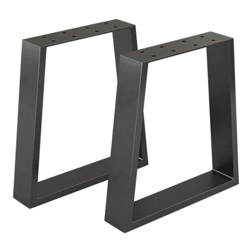 Struttura per tavolo Marstal 42x40cm Nero [en.casa] - premiumXL