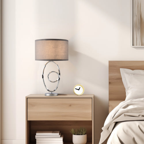 Lampada da tavolo Torquay grigia [lux.pro] - premiumXL