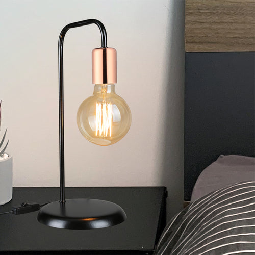 Lampada da tavolo Lancaster E27 metallo in diversi colori [lux.pro] - premiumXL