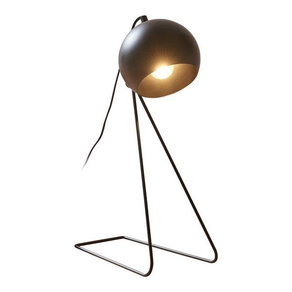 Lampada da Tavolo Scrivania Oldibro in Metallo con Paralume Semisferico 45 x 28 x 15 cm - Vari Colori lux.pro 