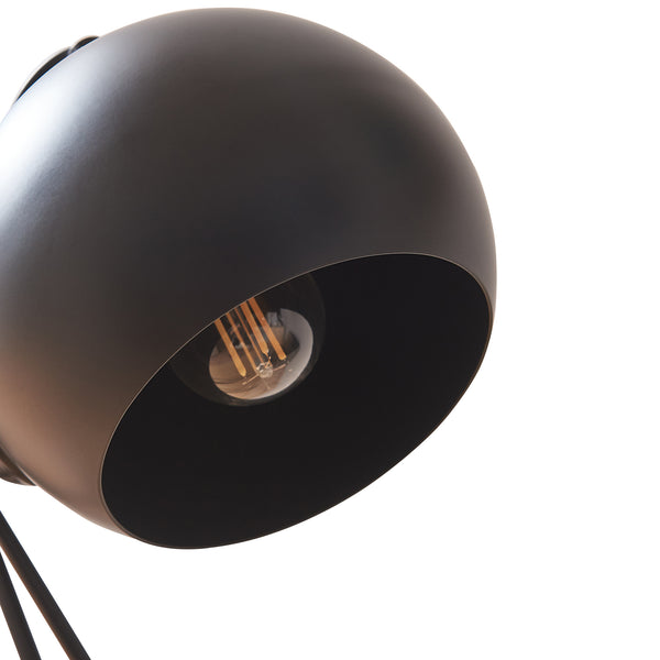 Lampada da Tavolo Scrivania Oldibro in Metallo con Paralume Semisferico 45 x 28 x 15 cm - Vari Colori lux.pro 
