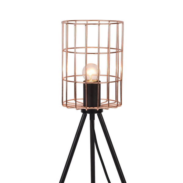 [lux.pro] Lampada da tavolo design industriale Metallo