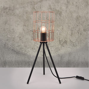 [lux.pro] Lampada da tavolo design industriale Metallo