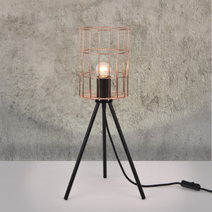 [lux.pro] Lampada da tavolo design industriale Metallo