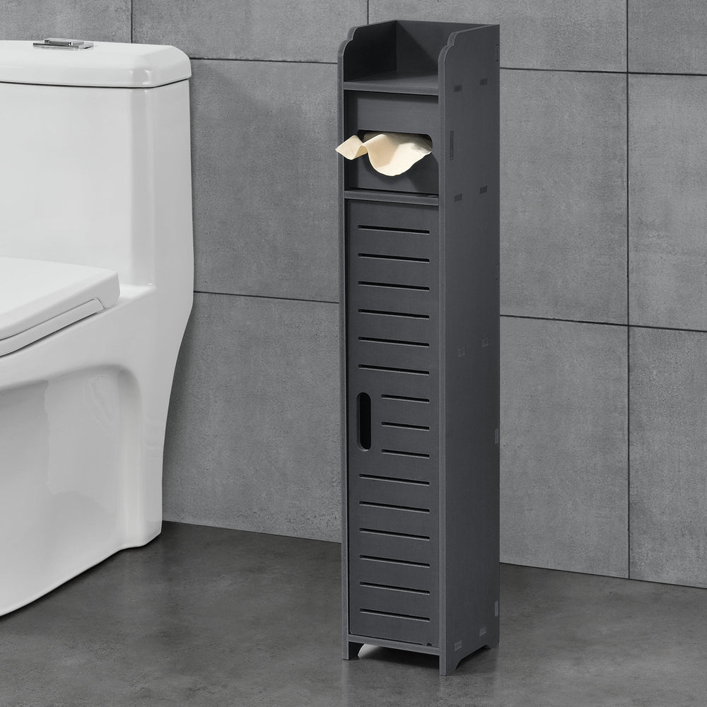 Portarotolo da bagno Leoben 80x15x15 cm vari colori [en.casa] - premiumXL