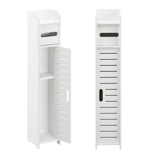 Porta rotolo di carta igienica Leoben 80x15x15 cm vari colori [en.casa]