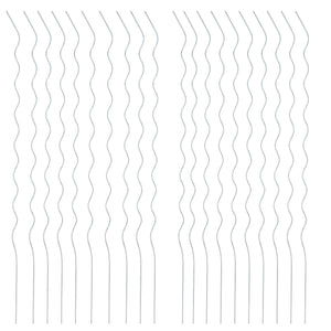 20x Bastone per pomodori, bastone a spirale per pomodori, supporto per piante, palo per rampicanti [pro.tec]