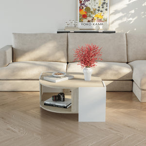 Tavolino Klipsari 75x75x40 cm [en.casa]