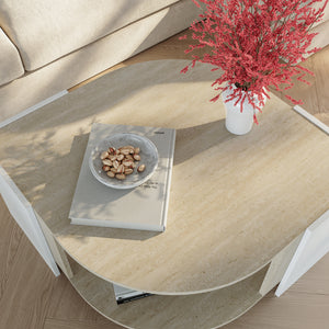 Tavolino Klipsari 75x75x40 cm [en.casa]