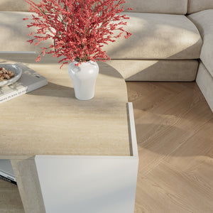 Tavolino Klipsari 75x75x40 cm [en.casa]