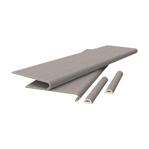 Set di Profili Bunschoten Coprigradini Arrotondati in PVC 120 x 32 x 4,6 cm NEU.HOLZ