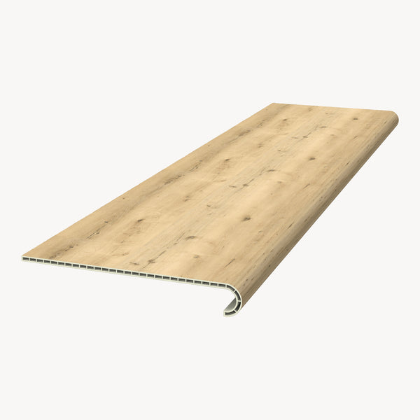 Set di Profili Bunschoten Coprigradini Arrotondati in PVC 120 x 32 x 4,6 cm NEU.HOLZ