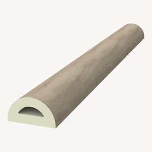 Set di Profili Bunschoten Coprigradini Arrotondati in PVC 120 x 32 x 4,6 cm NEU.HOLZ