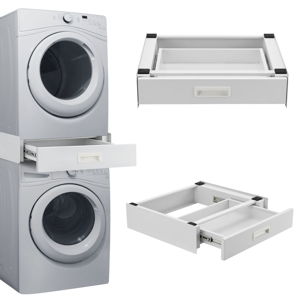 Verbindungsrahmen Buxton für Waschmaschine/Trockner [en.casa] - premiumXL