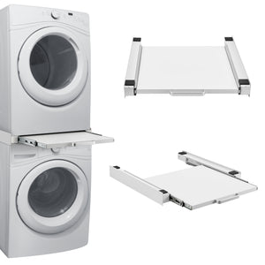 Kit di Sovrapposizione Buxton per Lavatrice e Asciugatrice - Bianco [en.casa] 