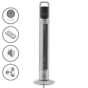 Ventilatore a Torre 78 cm con Telecomando e Timer Modalitá Oscillante Motore da 40W